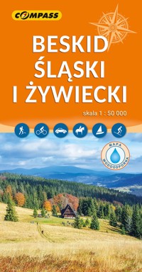 Beskid Śląski i Żywiecki. Mapa turystyczna w skali 1: 50 000 (wersja wodoodporna) - zbiorowa praca - książka
