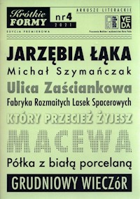 Jarzębia Łąka Krótkie Formy 4 - Szymańczak Michał - książka