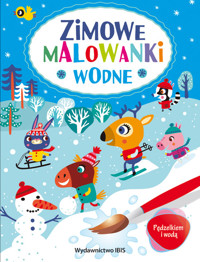 Pędzelkiem i wodą. Zimowe malowanki wodne -  - książka