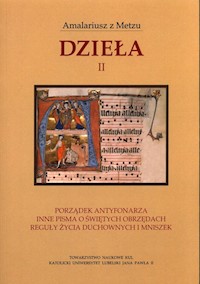 Dzieła 2 Porządek antyfonarza - AMALARIUSZ Z METzu - książka