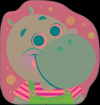 Zabawa w kąpieli Wesoły hipcio -  - książka