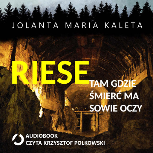 Okładka książki Riese, tam gdzie śmierć ma sowie oczy