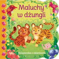 Maluchy w dżungli. Książeczka z okienkami - Ginger Swift, Laura Horton (ilustr.) - książka