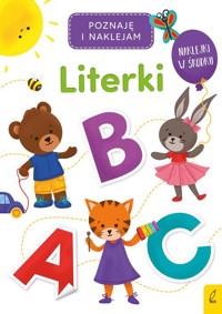 Poznaję i naklejam Literki -  - książka