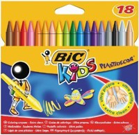 Kredki świecowe Plastidecor Pudełko, 18 sztuk -  - książka