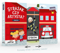 Rozsuwanki-niespodzianki. Strażak czy artysta? Zawody - Magdalena Młodnicka - książka
