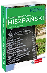 Słownik tematyczny hiszpański -  - książka