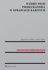 Wzory pism prokuratora w sprawach karnych - Goździk Agnieszka, Tutkaj Tomasz - książka
