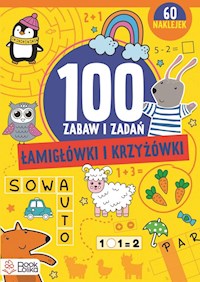 Łamigłówki i krzyżówki. Ponad 100 zabaw i zadań. - Jesiołowska Izabela, Adamska Martyna - książka