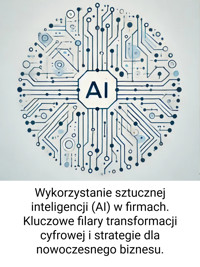 Wykorzystanie sztucznej inteligencji (AI) w firmach. Kluczowe filary transformacji cyfrowej i strategie dla nowoczesnego biznesu. - Wiedza24h.pl - ebook