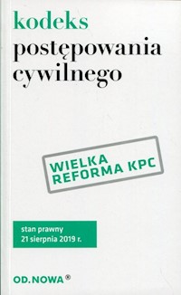 Kodeks postępowania cywilnego -  - książka