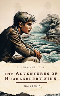 The Adventures of Huckleberry Finn - Mark Twain - ebook + książka