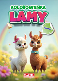 Kolorowanka Lamy z naklejkami - Maciej Ratajczyk - książka