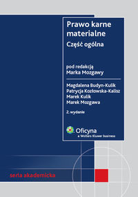 Prawo karne materialne Część ogólna -  - książka