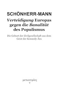Verteidigung Europas gegen die Banalität des Populismus - Hans-Martin Schönherr-Mann - ebook