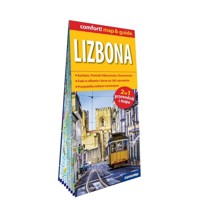 Lizbona laminowany przewodnik i mapa 2w1 - zbiorowa praca - książka