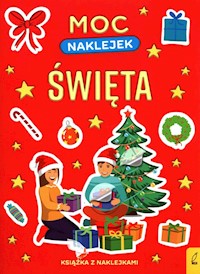 Moc naklejek Święta - Jednoróg Justyna - książka