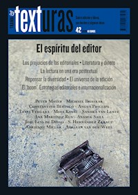 Texturas 42: el espíritu del editor - Peter Mayer - ebook