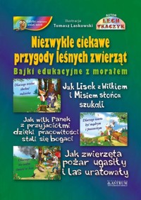 Niezwykle ciekawe przygody leśnych zwierząt - Lech Tkaczyk - książka