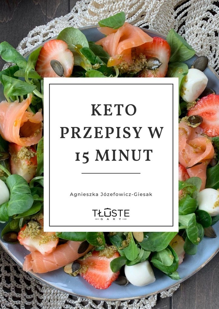 Okładka:KETO przepisy w 15 minut 