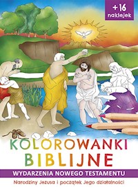 Kolorowanki biblijne Wydarzenia Nowego Testamentu -  - książka
