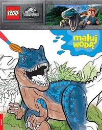 Lego Jurassic World Maluj Wodą -  - książka