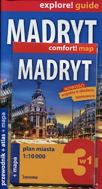 Madryt explore! Guide Przewodnik+atlas+mapa -  - książka