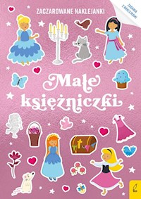 Zaczarowane naklejanki Małe księżniczki -  - książka