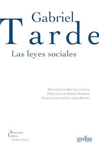 Las leyes sociales - Gabriel Tarde - ebook