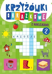 Krzyżówki obrazkowe z naklejkami 2 - - książka