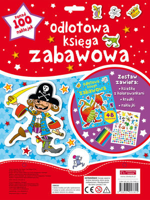 Odlotowa księga zabawowa (zestaw) - zbiorowa praca - książka