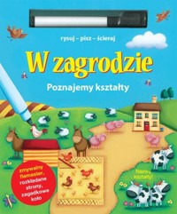 W zagrodzie Poznajemy kształty -  - książka