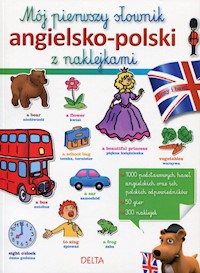 Mój pierwszy słownik angielsko-polski z naklejkami -  - książka