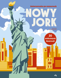 Nowy Jork. Kolorowanka po numerach - Zoe´ illustratrice - książka