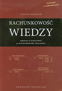 Rachunkowość wiedzy - Niemczyk Lesław - książka
