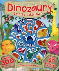 Dinozaury Scenki z naklejkami -  - książka