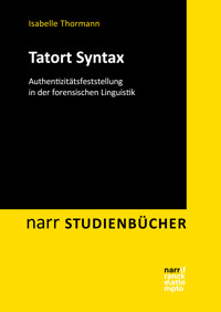 Tatort Syntax - Isabelle Thormann - ebook