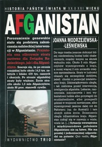 Historia państw świata w XX i XXI wieku. Afganistan - Modrzejewska-Leśniewska Joanna - ebook
