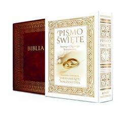 Pismo Święte ST i NT. Pamiątka ślubu - zbiorowa praca - książka