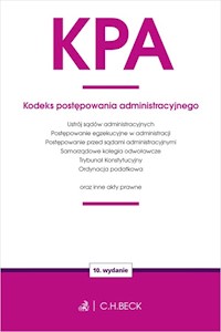KPA Kodeks postępowania administracyjnego - - książka