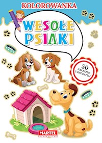 Kolorowanka Wesołe psiaki - Ratajszczak Katarzyna, Gdula Adam - książka