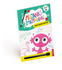 Mazanki-zmazywanki Grafomotoryka - Anna Borchard - książka