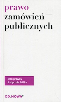 Prawo zamówień publicznych -  - książka