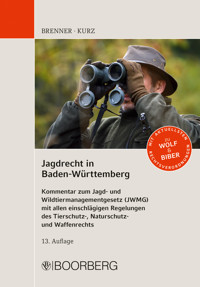 Jagdrecht in Baden-Württemberg - Prof. Dr. Michael Brenner - ebook