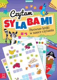 Czytam sylabami. Pierwsze kroki w nauce czytania + naklejki - Renata Ziętara - książka