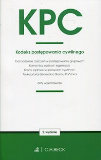 Kodeks postępowania cywilnego -  - książka