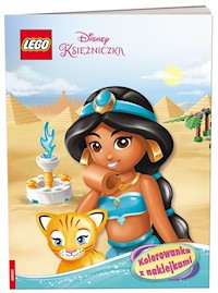 LEGO Disney Księżniczka Kolorowanka z naklejkami -  - książka