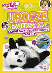 National Geographic Kids. Urocze zwierzątka. Łamigłówki i naklejkowe zadania - zbiorowa praca - książka