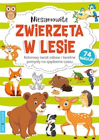 Kolorowanka Zwierzęta w lesie - zbiorowa praca - książka