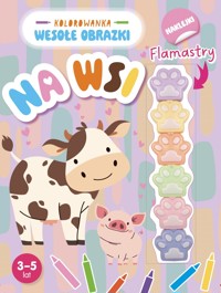 Kolorowanka Wesołe obrazki. Na wsi - zbiorowa praca - książka